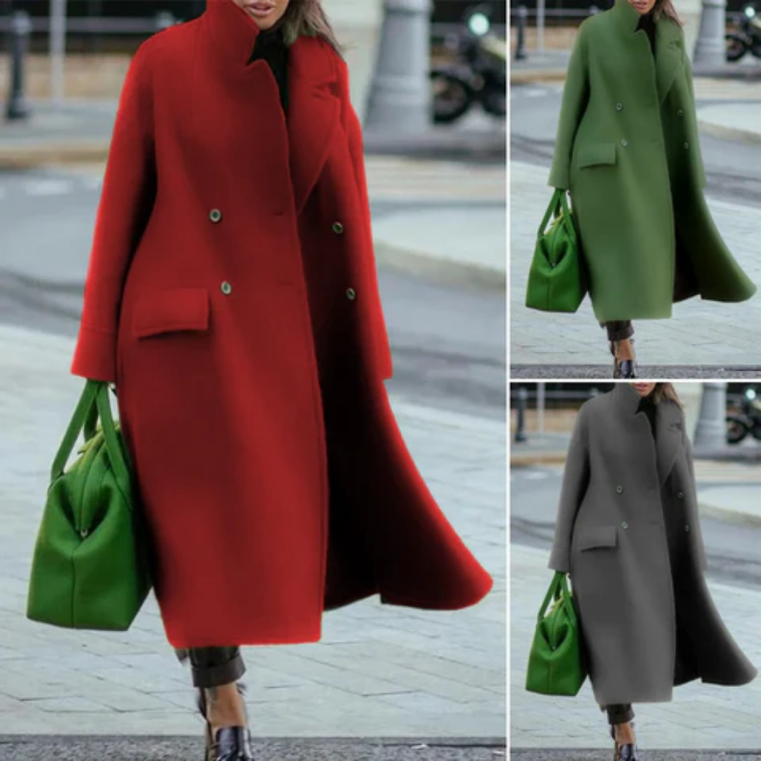 Eva - Manteau long élégant femme