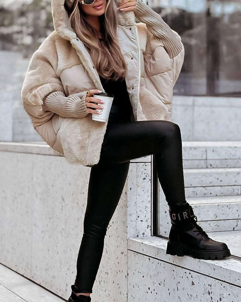 Caroline | Doudoune Chic Oversize Matelassée