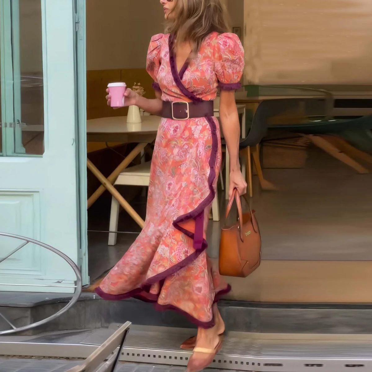 Nathalie - Robe Maxi Fluide