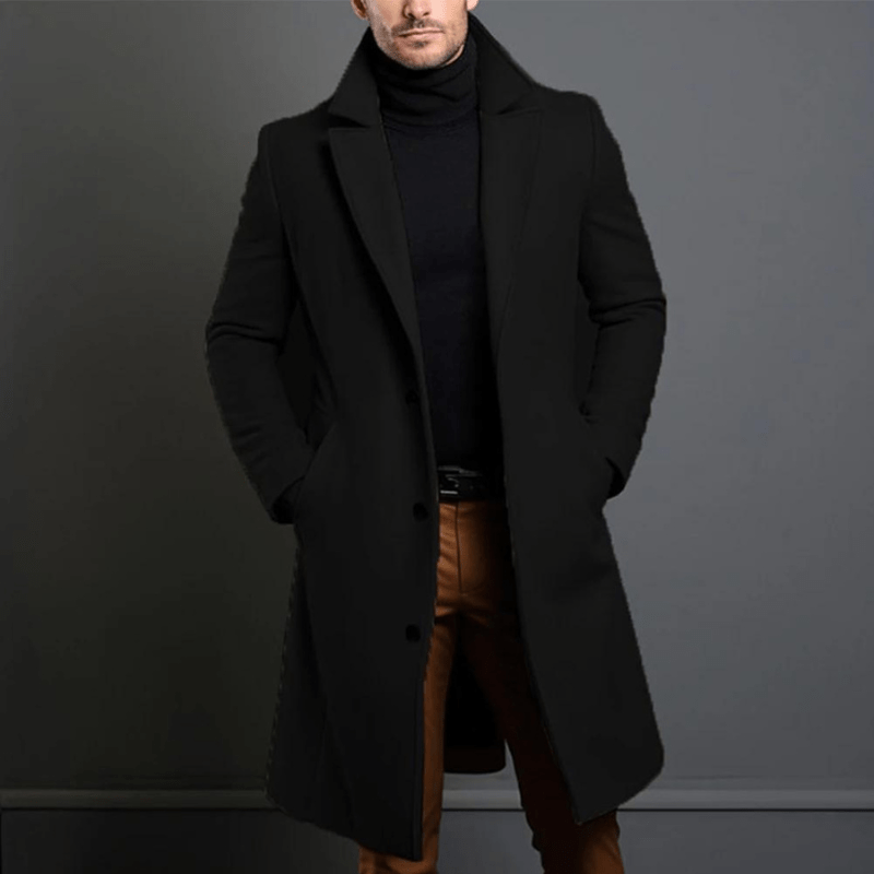 Raphaël - Manteau homme long d'hiver