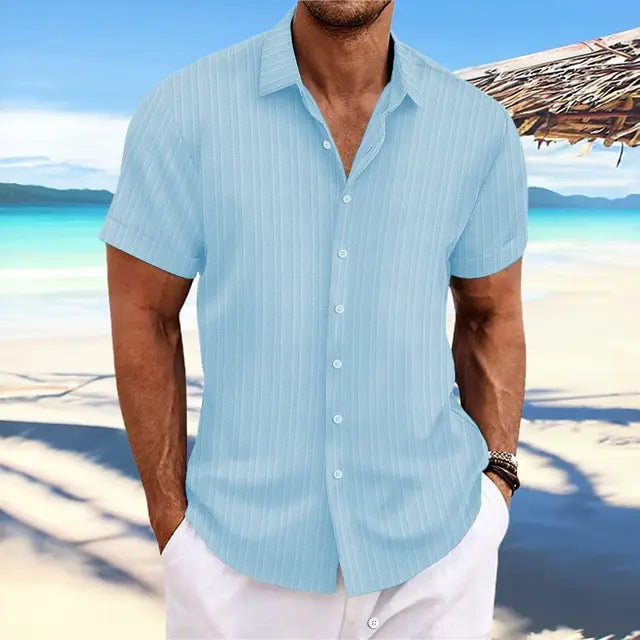 Sylvain - Chemise en Lin Légère pour Homme
