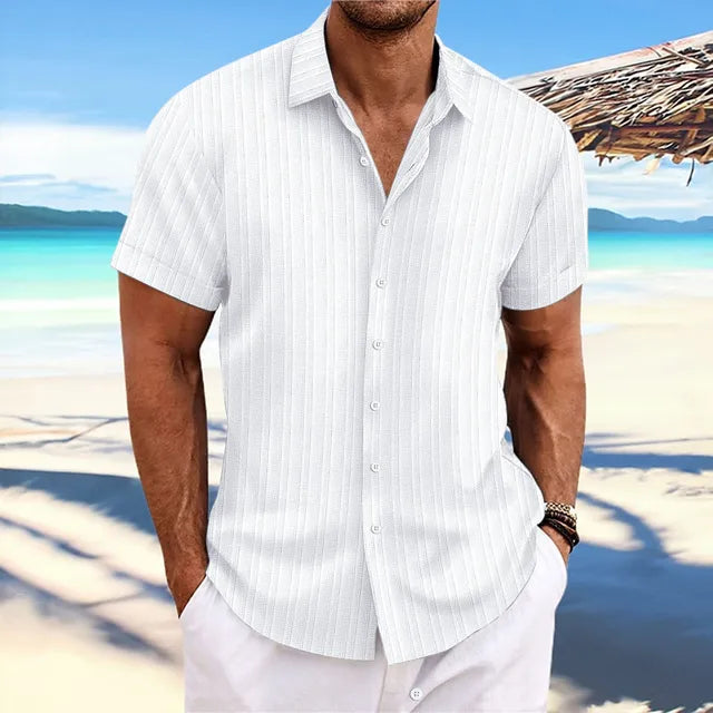 Sylvain - Chemise en Lin Légère pour Homme