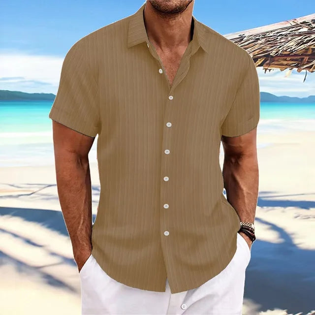 Sylvain - Chemise en Lin Légère pour Homme