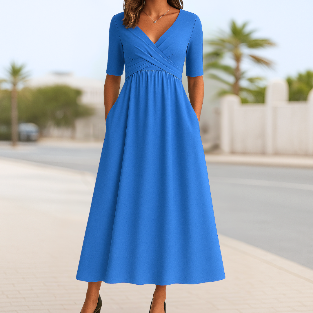 Sabrina - Robe Portefeuille Élégante Femme