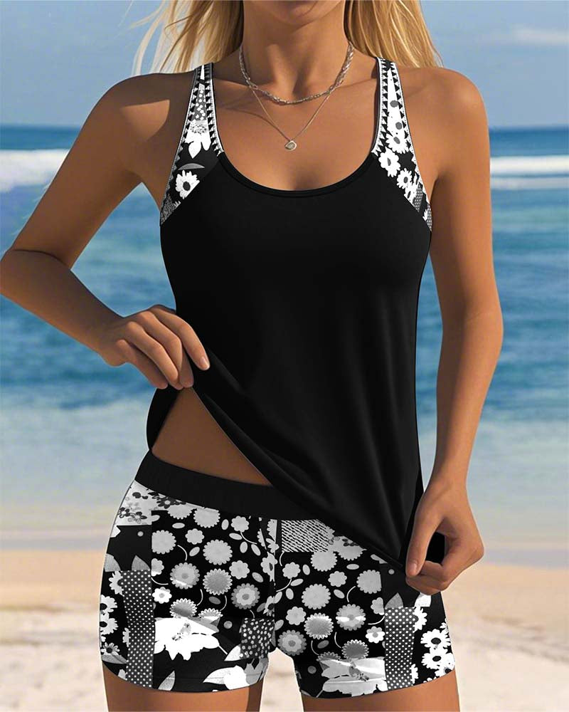 Clara - Tankini Élégant Chic