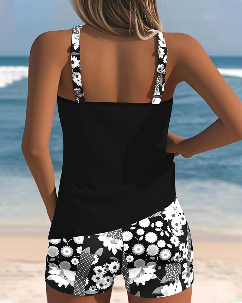 Clara - Tankini Élégant Chic