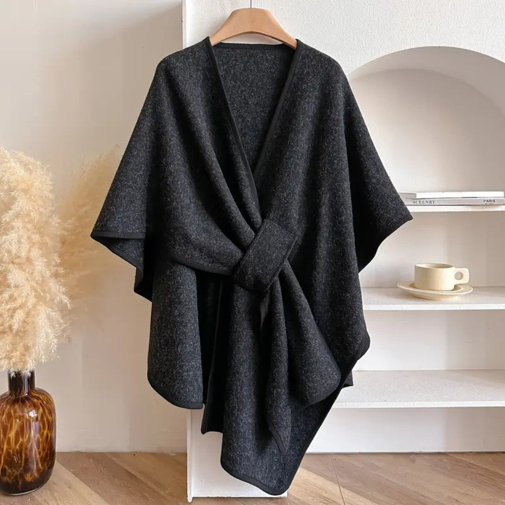 Emma - Manteau Cape Poncho Femme
