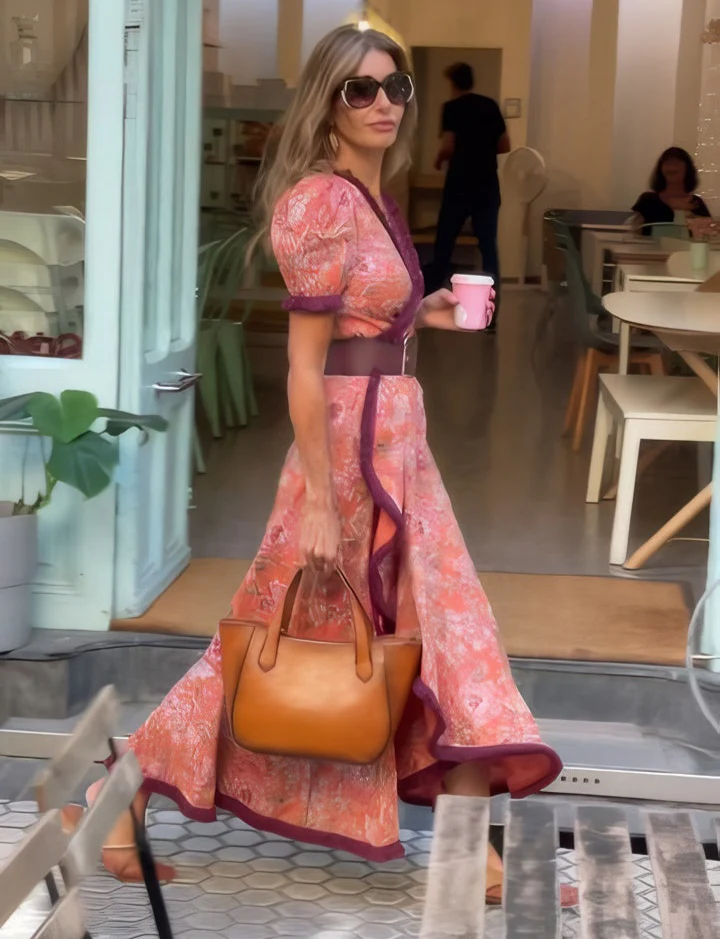 Nathalie - Robe Maxi Fluide
