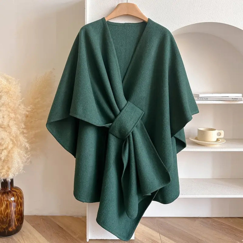 Emma - Manteau Cape Poncho Femme