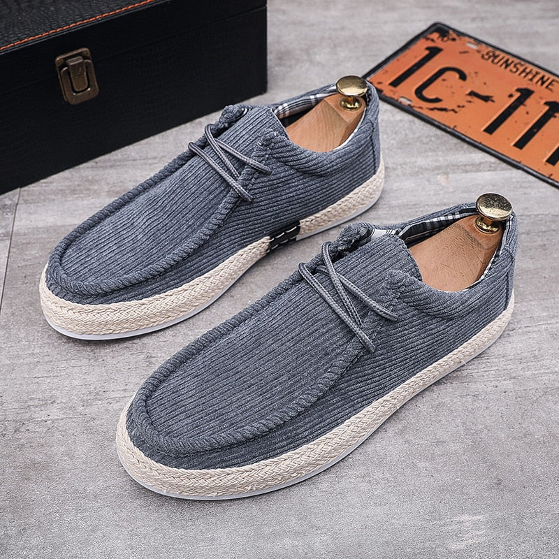 Louis - Mocassin corduroy homme