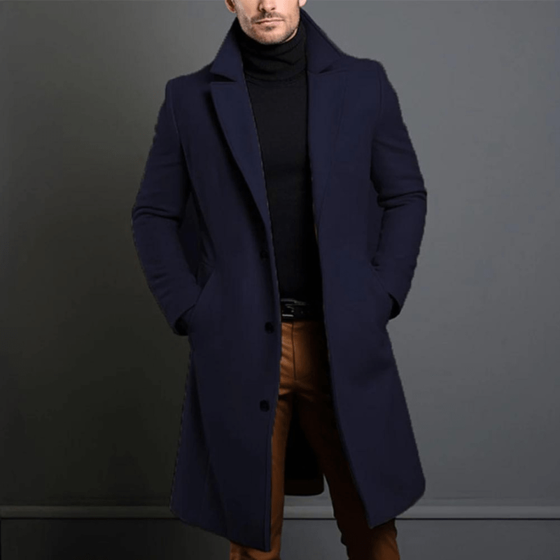 Raphaël - Manteau homme long d'hiver