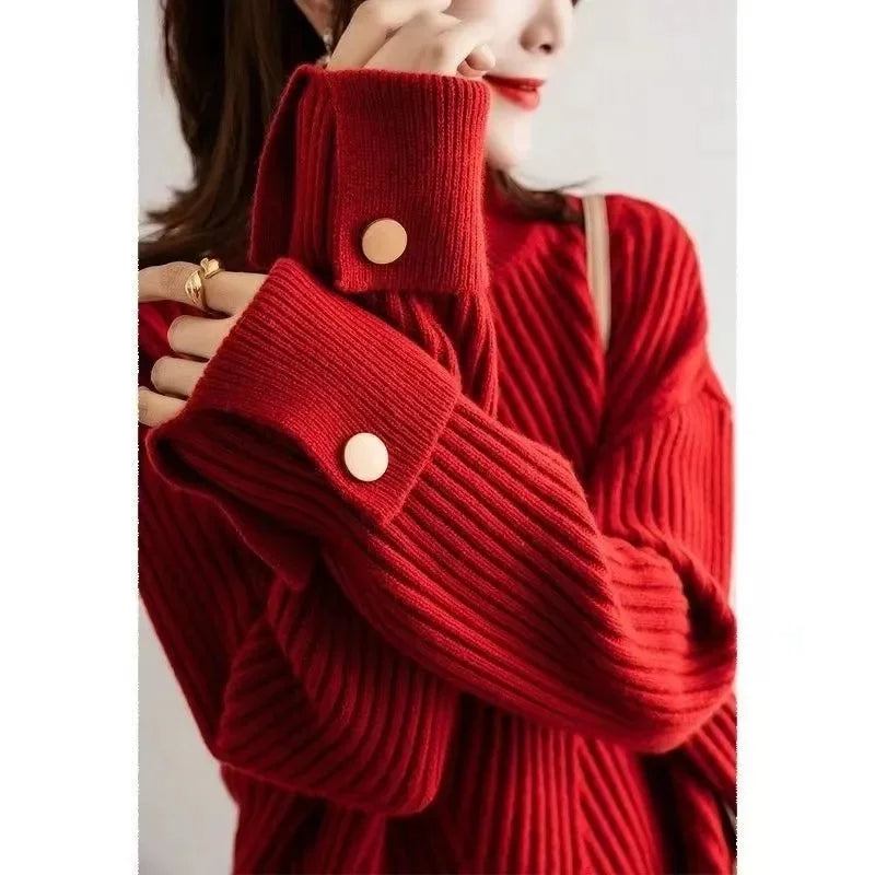 Olivia - Pull automne élégant femme