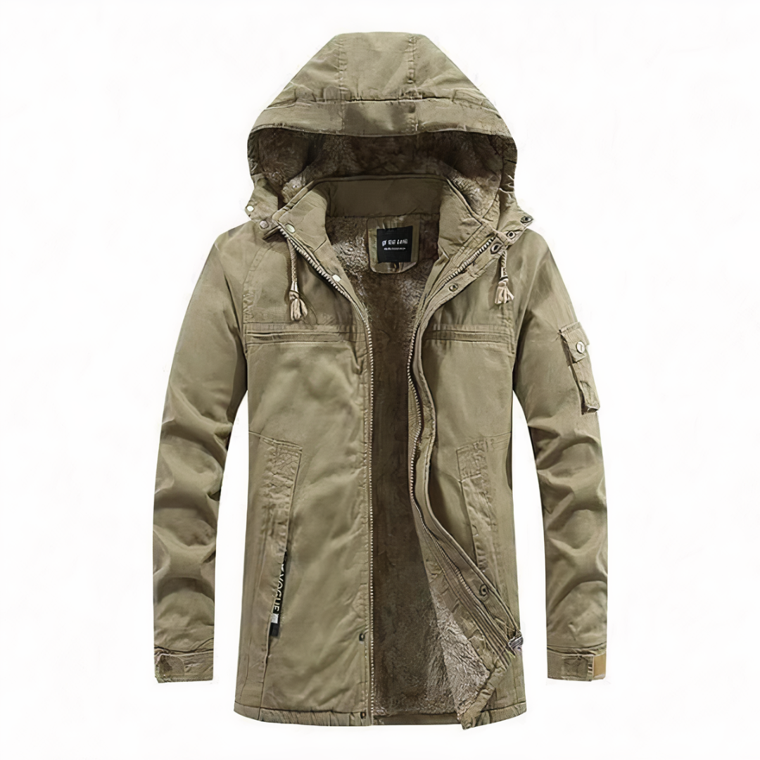 Liam - Parka homme doublée chaude