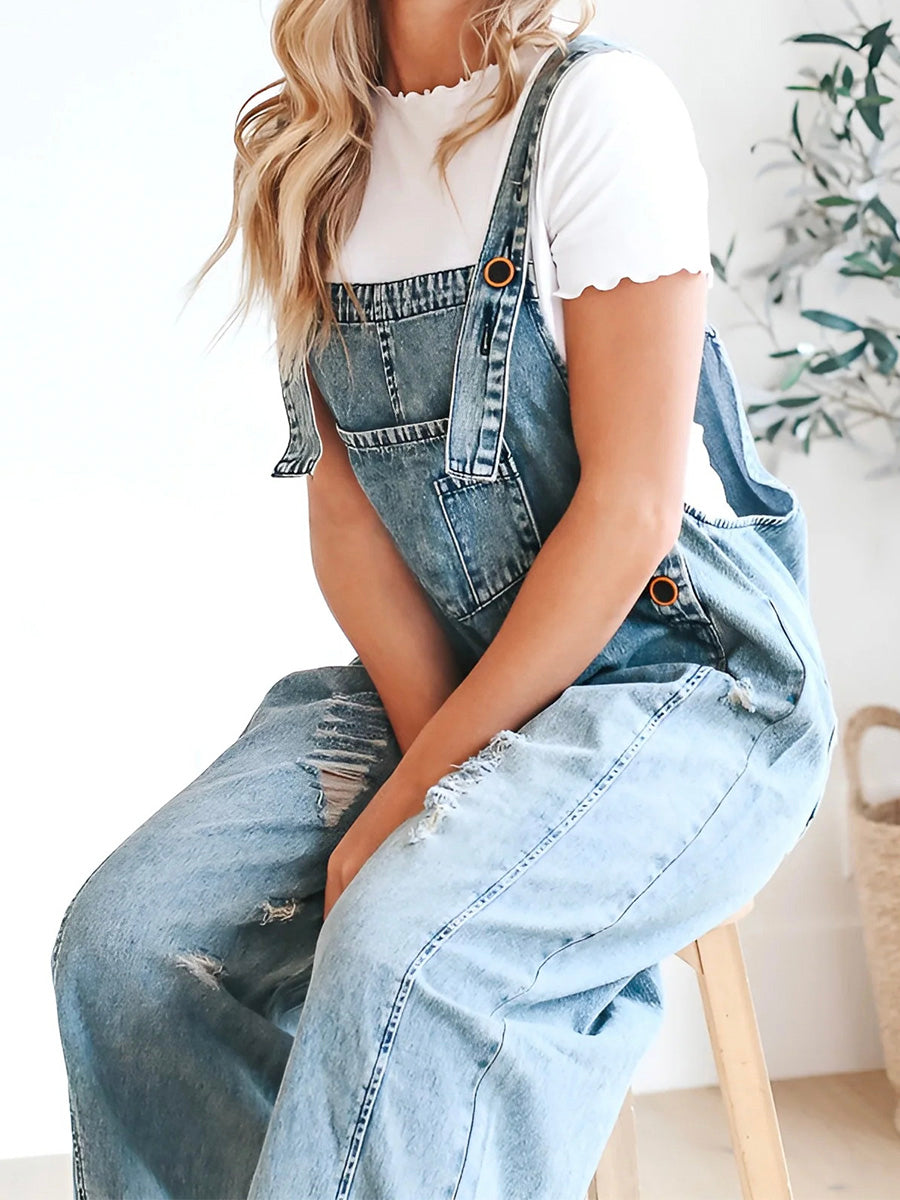Marine - Salopette Légère Chic