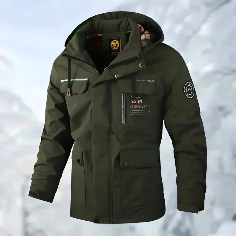Julien - Parka Moderne Technique à Capuche