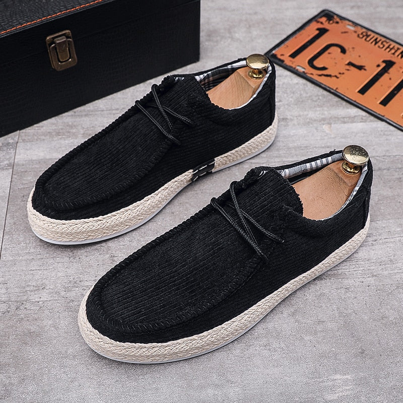 Louis - Mocassin corduroy homme