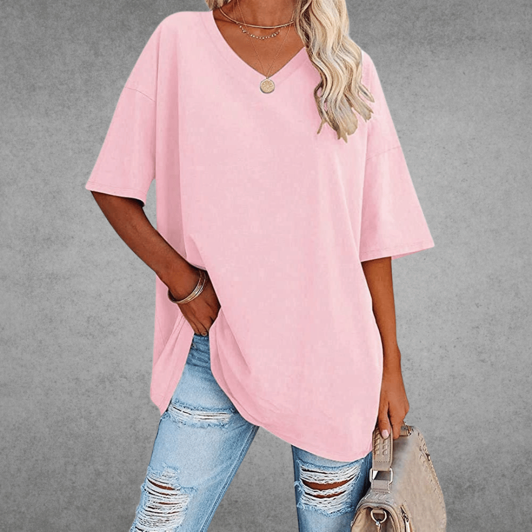 Julie - T-Shirt Col V