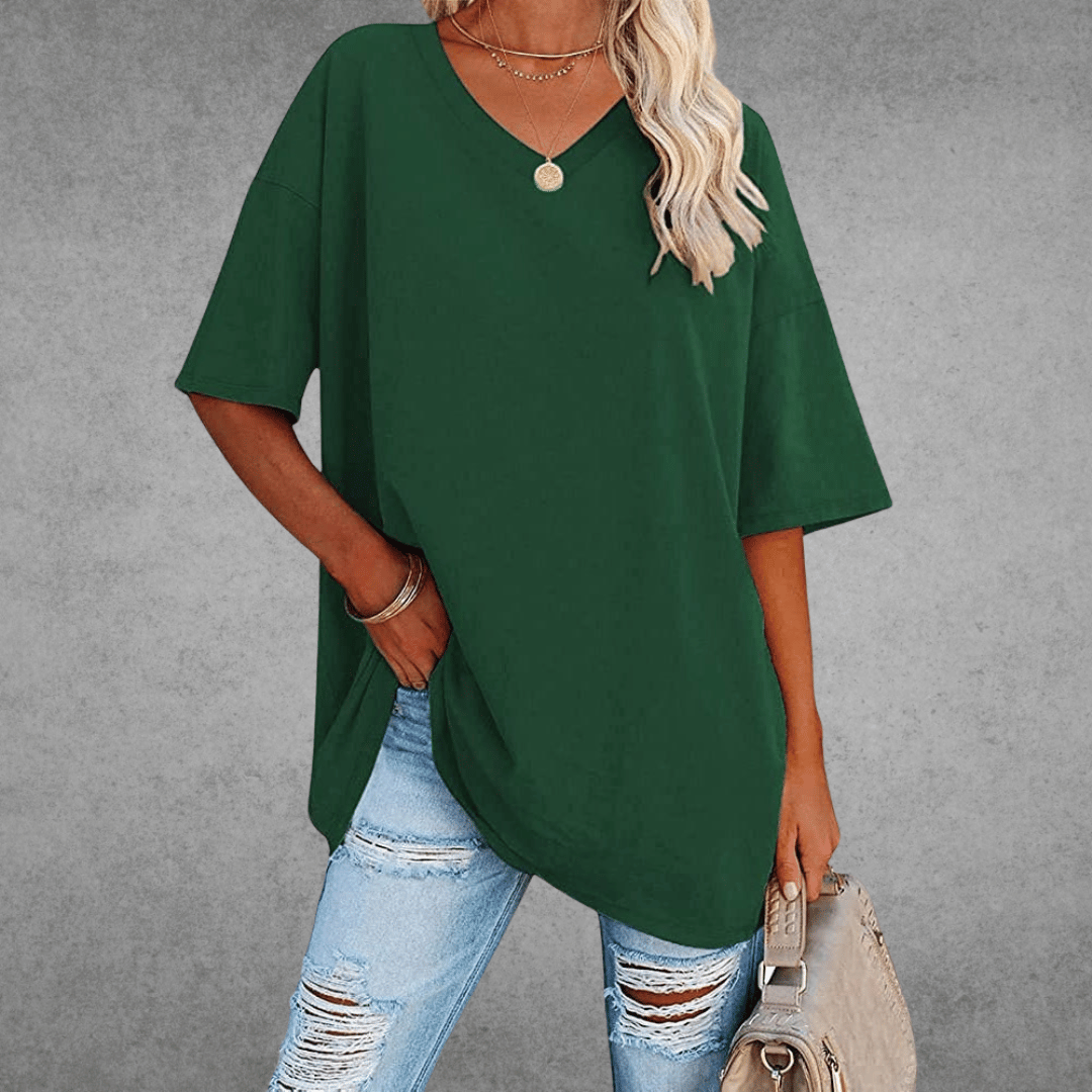 Julie - T-Shirt Col V
