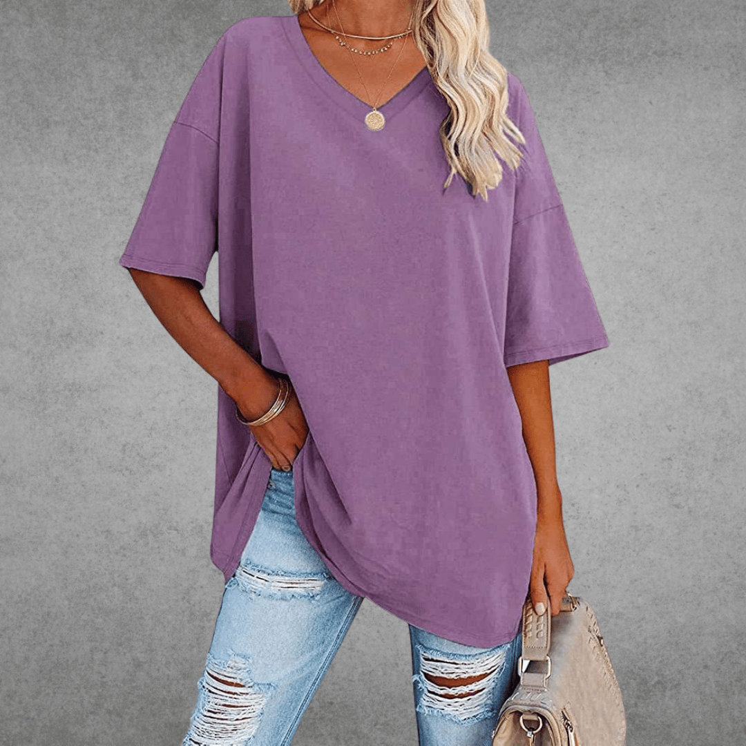Julie - T-Shirt Col V