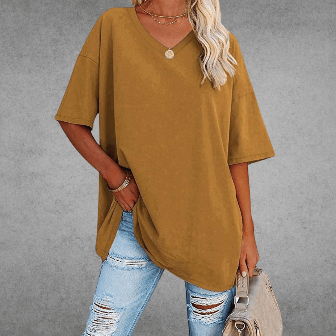 Julie - T-Shirt Col V