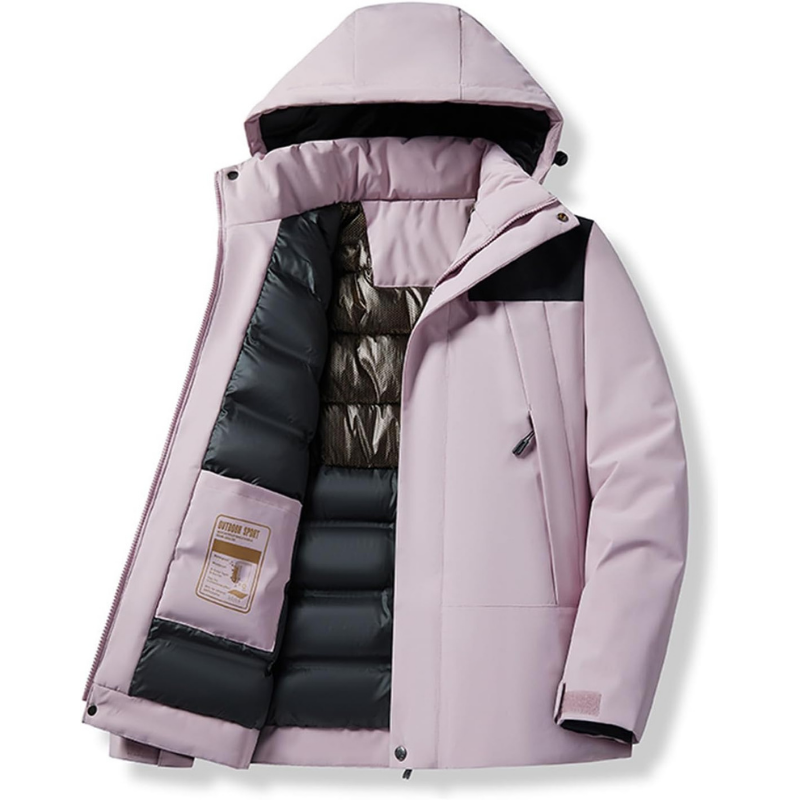 Julie – Veste de ski femme avec capuche et poches