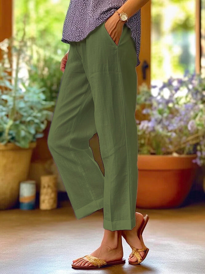 Nathalie - Pantalon D'Été Confort