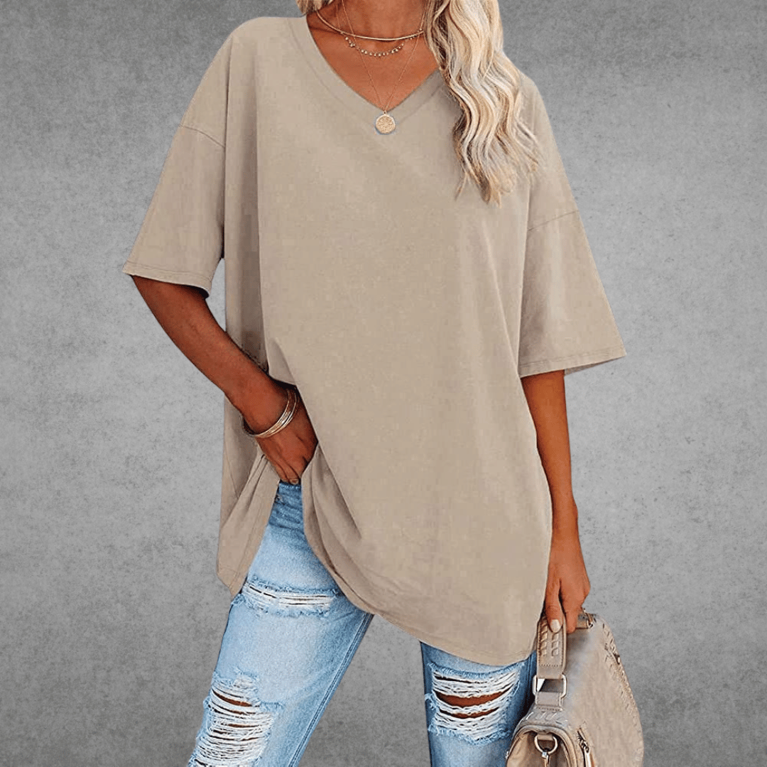 Julie - T-Shirt Col V