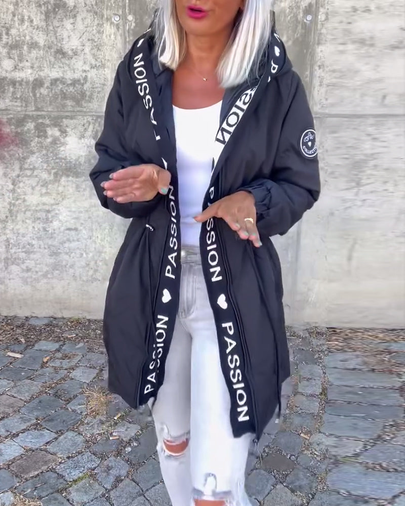 Élodie | Parka Chic Cintrée Longue