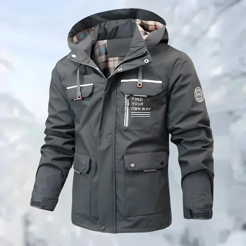 Julien - Parka Moderne Technique à Capuche