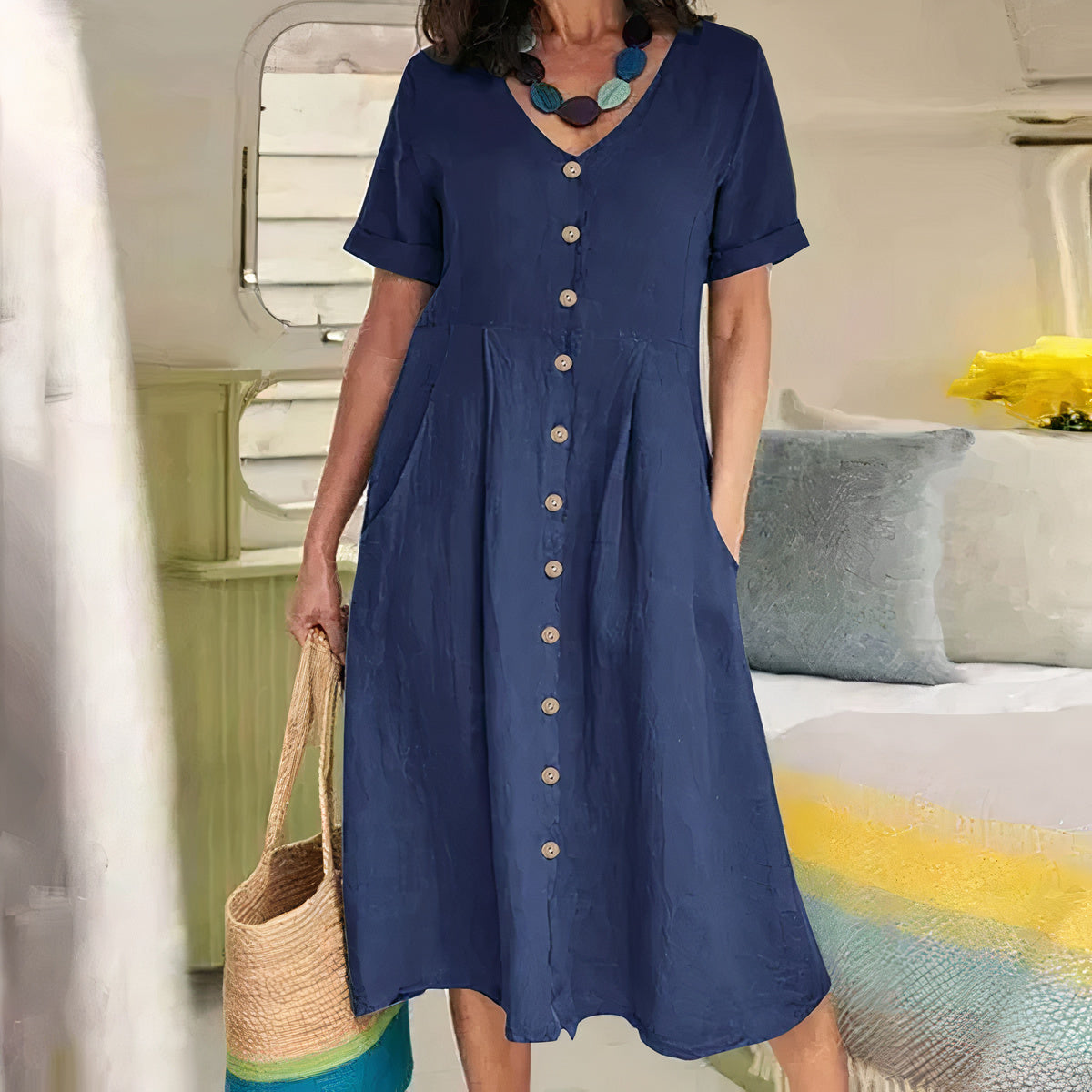 Delphine - Robe Fluide Légère
