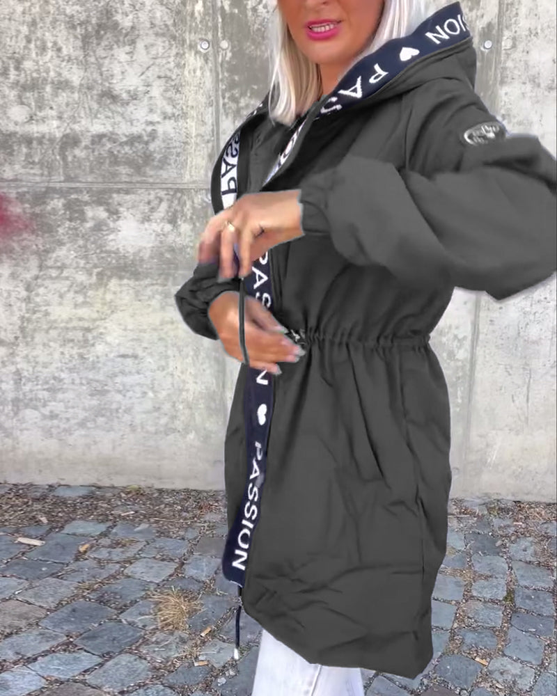 Élodie | Parka Chic Cintrée Longue