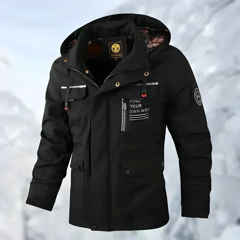 Julien - Parka Moderne Technique à Capuche