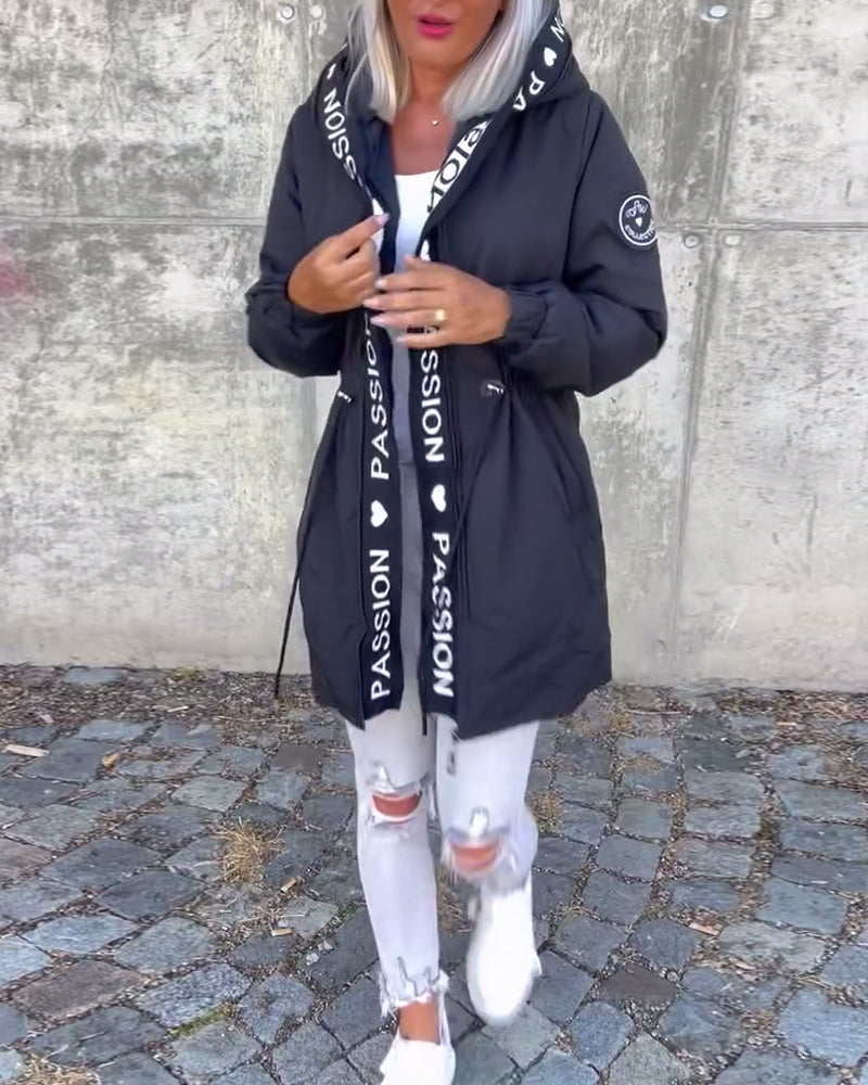 Élodie | Parka Chic Cintrée Longue
