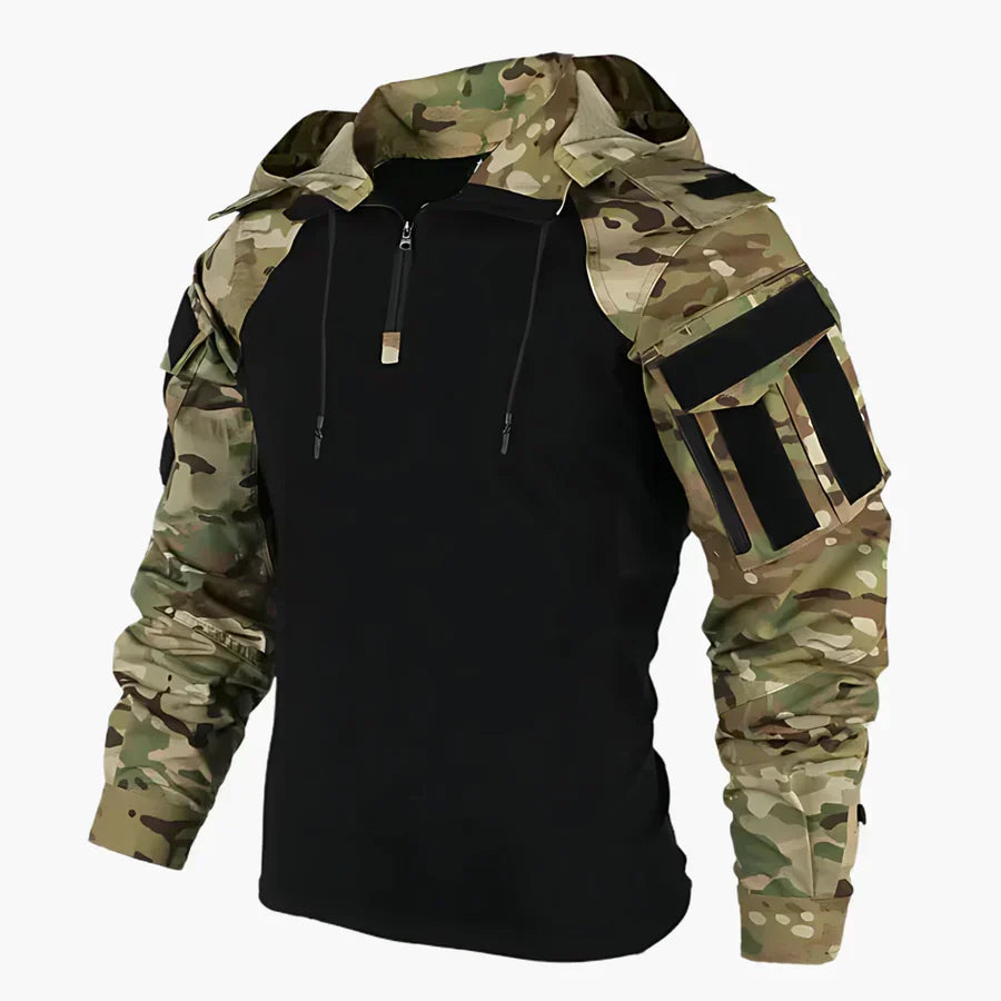 Damien - Hoodie Chic Camouflage Zippé