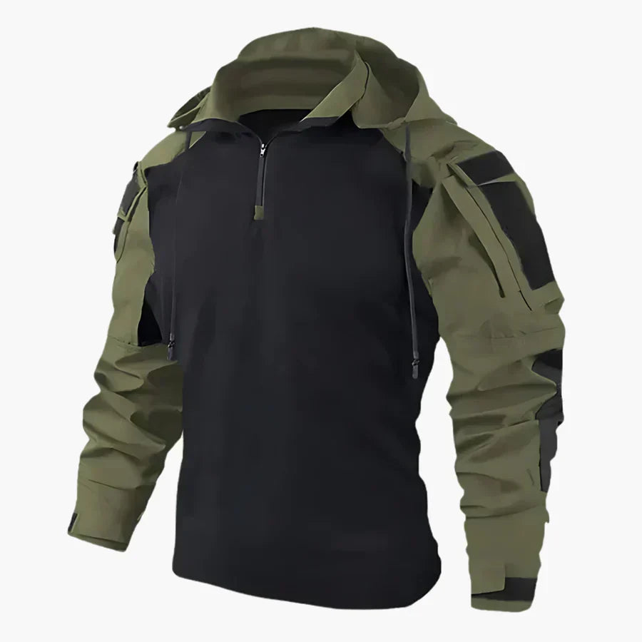 Damien - Hoodie Chic Camouflage Zippé