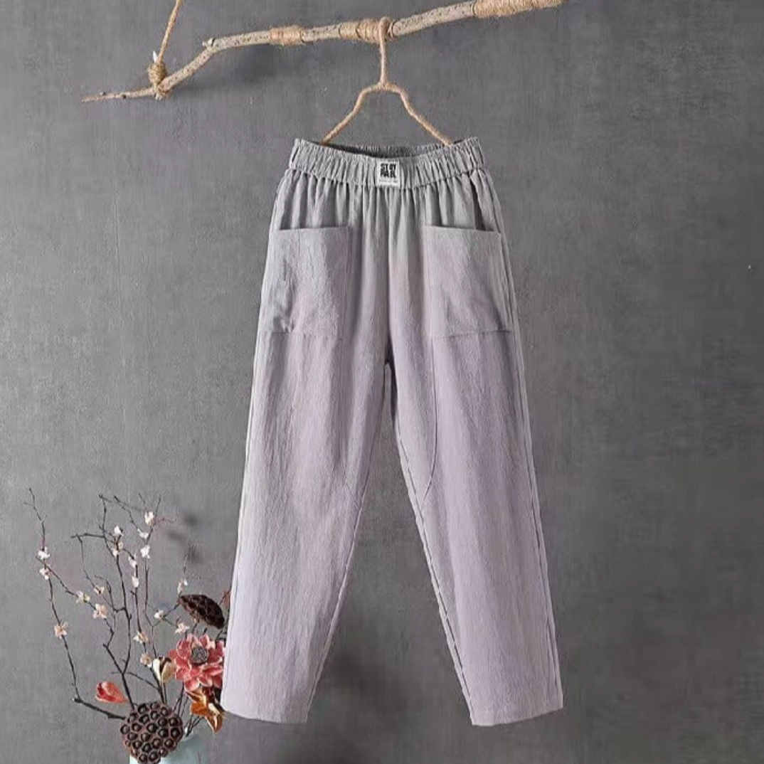 Charlotte - Pantalon Fluide Léger Femme