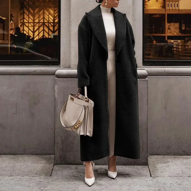 Marguerite | Manteau Élégant Long Classique