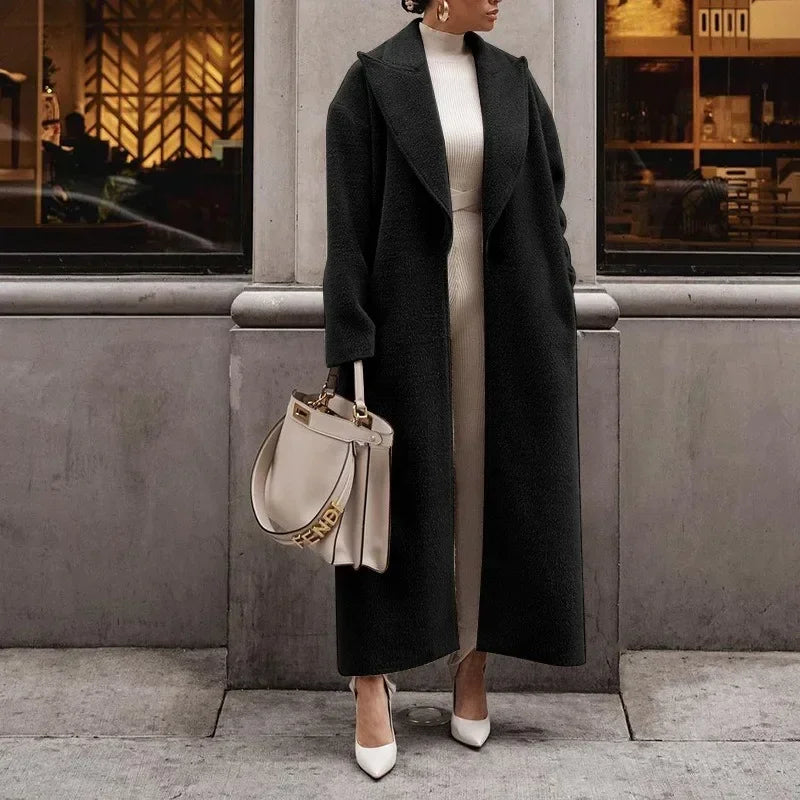 Marguerite | Manteau Élégant Long Classique