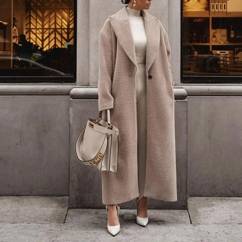 Marguerite | Manteau Élégant Long Classique