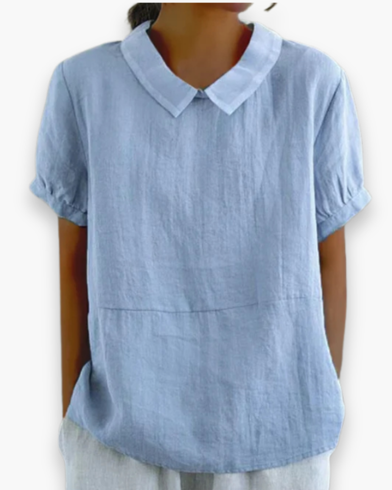 Blouse manches courtes femme | Elégant 0