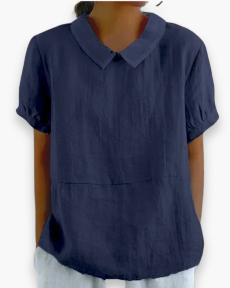 Blouse manches courtes femme | Elégant 5