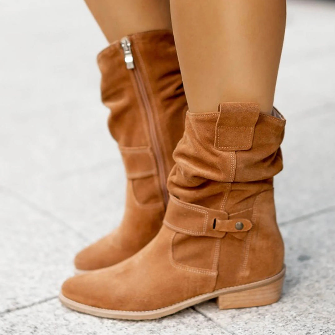 Zoé - Bottes Mi-Mollet Intemporelles Femme