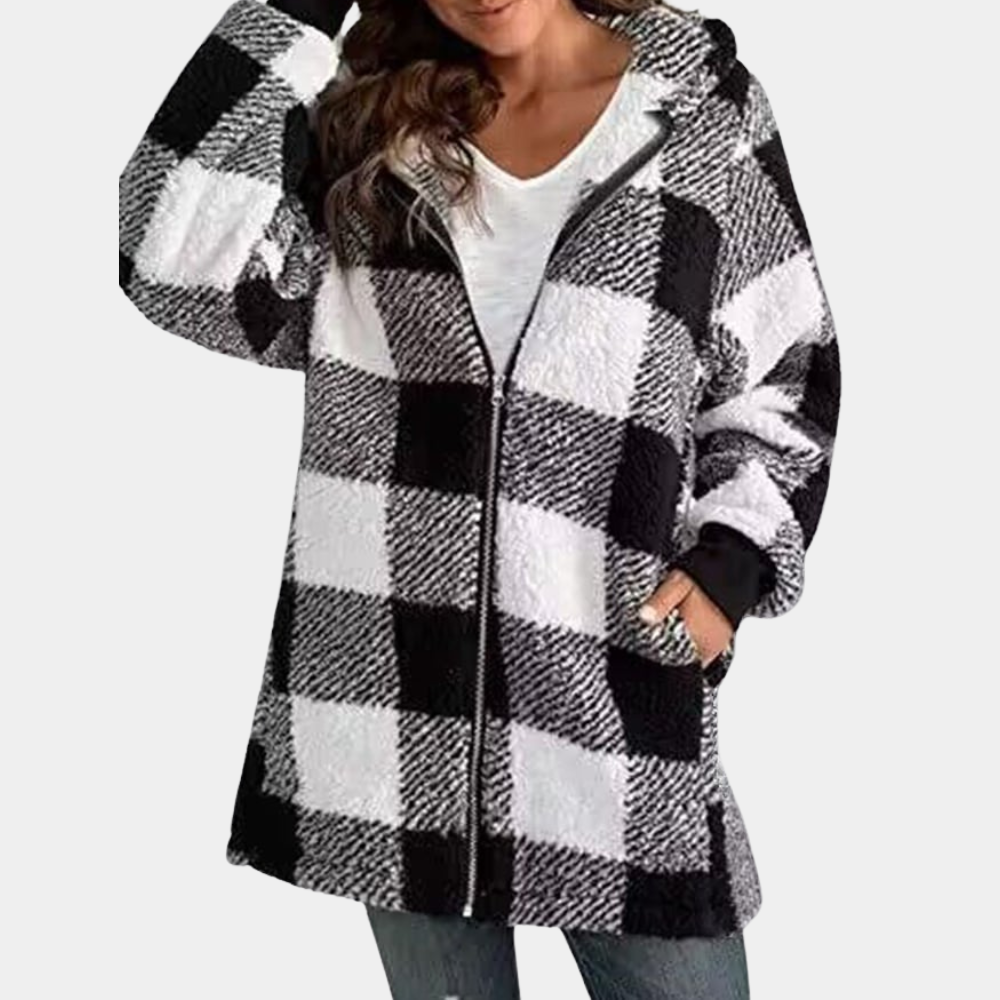 Margaux - Sweat Femme Long Capuche - Tendance Confort