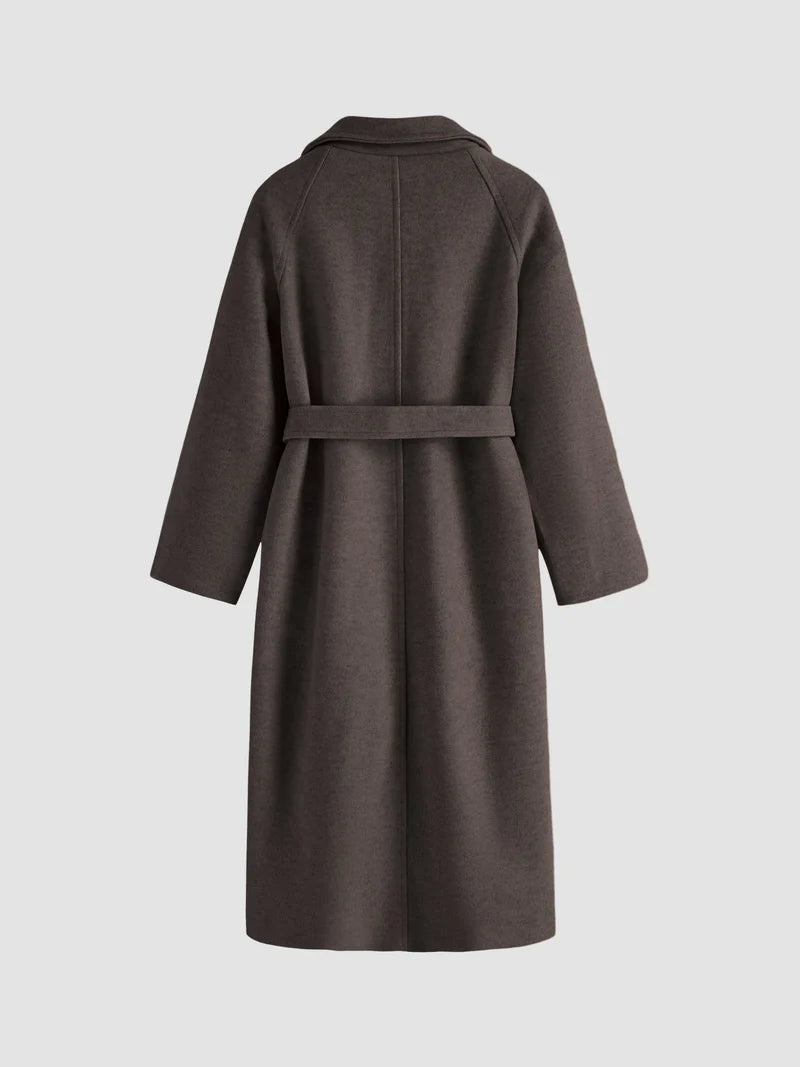 Corinne | Manteau Chic Long Portefeuille