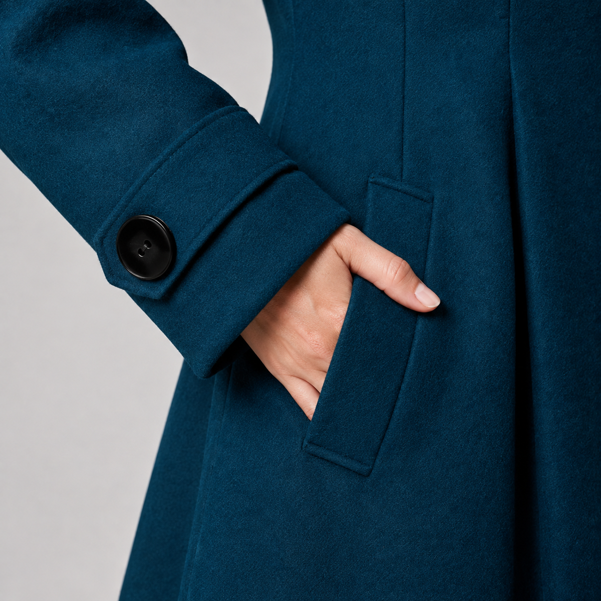 Isabelle | Manteau Élégant Long Cintré