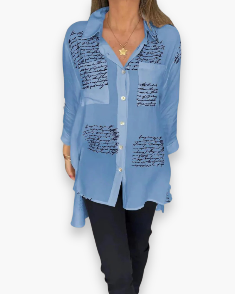 Chemise ample originale femme | Décontracté 5