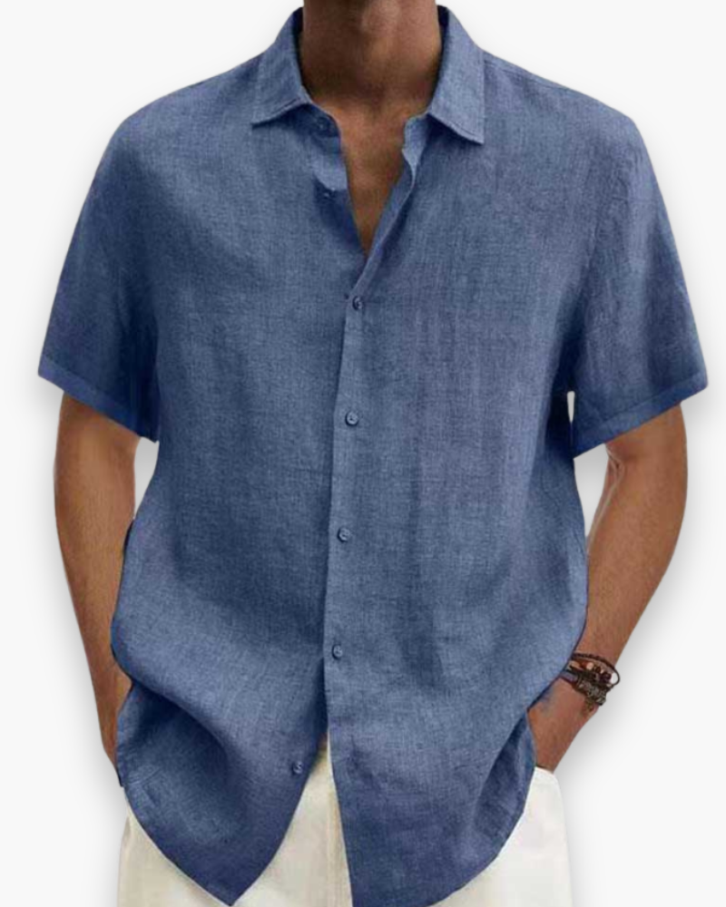 Chemise casual chic homme | Tissu respirant 2