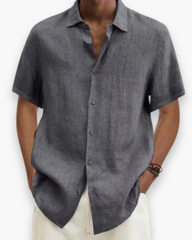 Chemise casual chic homme | Tissu respirant 4