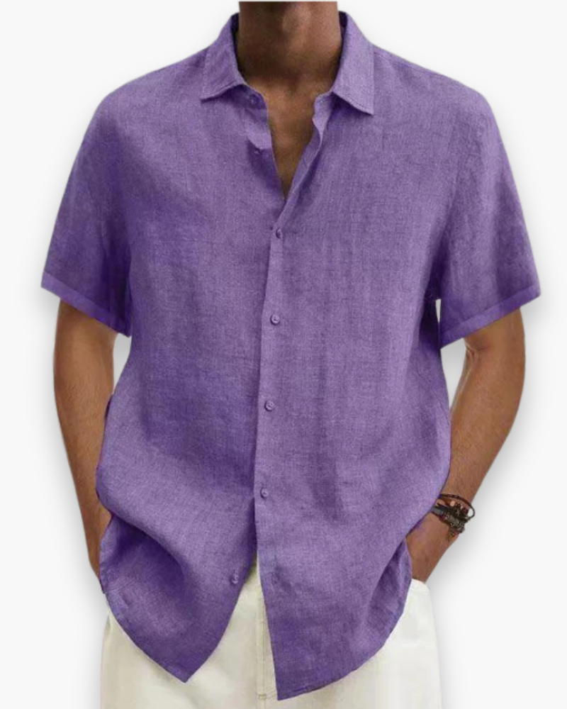 Chemise casual chic homme | Tissu respirant 7