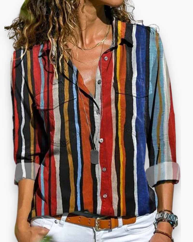 Chemisier Léger Imprimé pour Femme | Élégant et Confortable 1